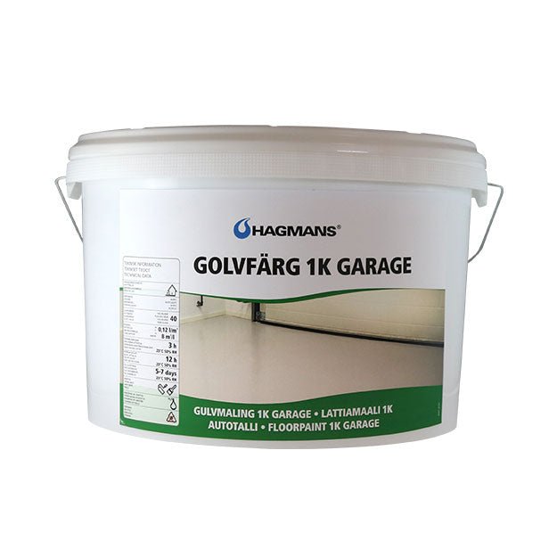 Hagmans Gulvmaling 1K Garage - Malprivat.dk