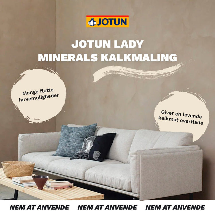 Jotun Lady Minerals Kalkmaling Glans 2 - Malprivat.dk