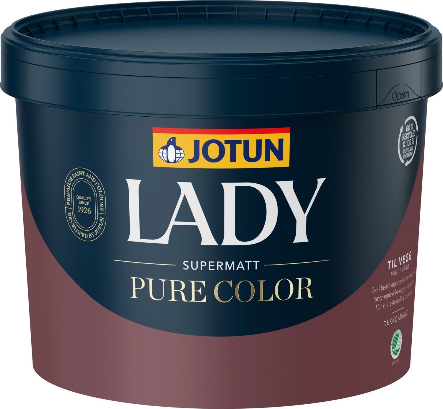 Jotun Lady Pure Color 4.5L HVIDE FARVER / Begrænset Antal - Malprivat.dk